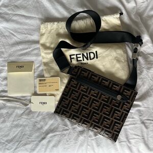 Fendi Cross Body Monogram Bag